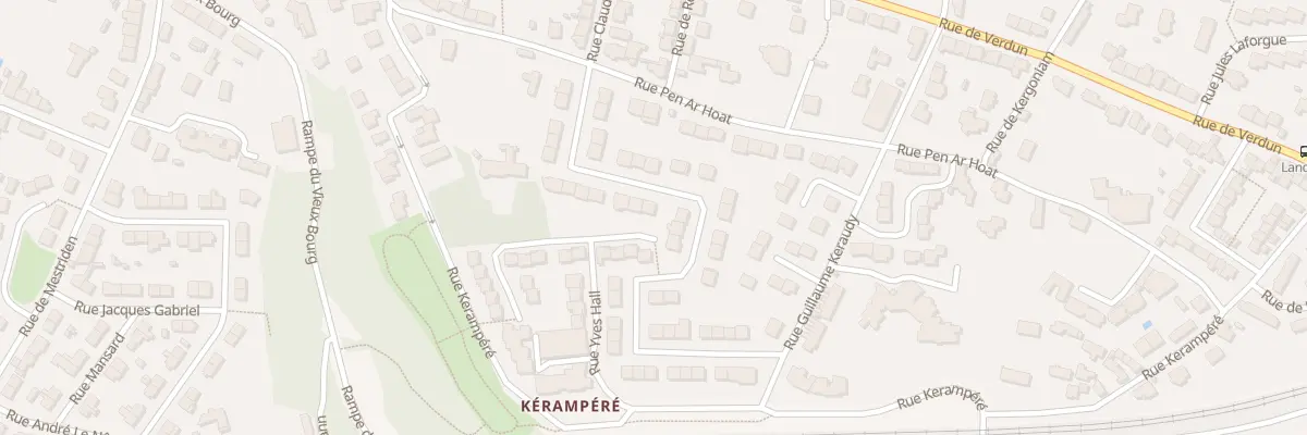 Plan du 40 Rue Jouveau Dubreuil à Brest