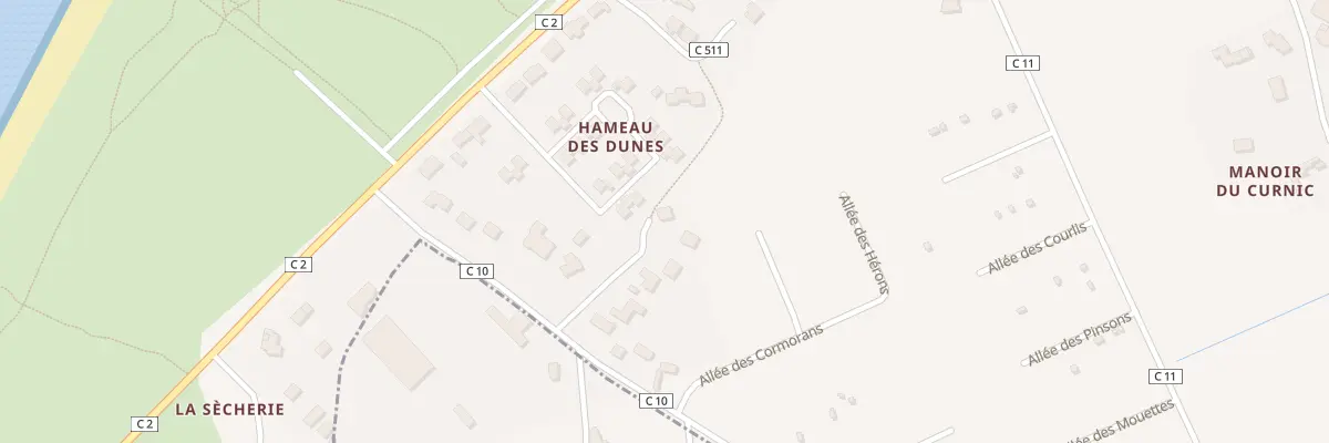 Plan du 10 Imp des Armérias à Guissény