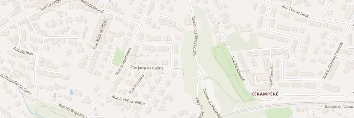 Plan du 23 Rue Notre Dame Bon Port à Brest