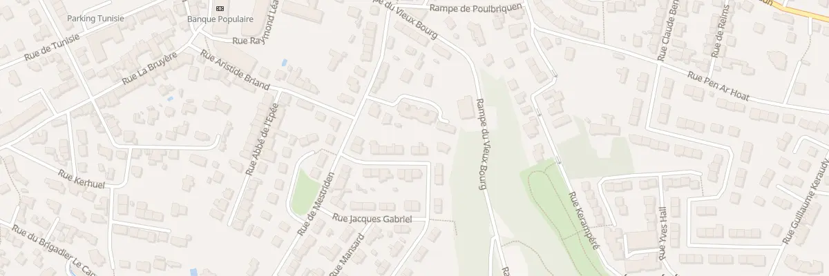 Plan du 33 Rue Notre-Dame Bon Port à Brest