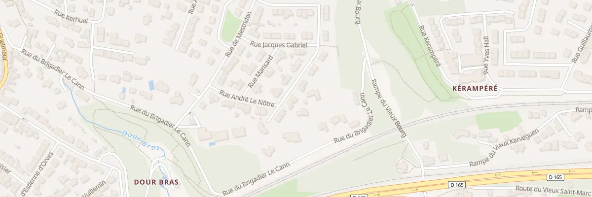 Plan du 7 Rue Notre Dame Bon Port à Brest