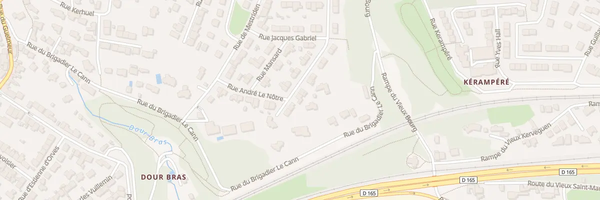 Plan du 5 Rue Notre Dame Bon Port à Brest