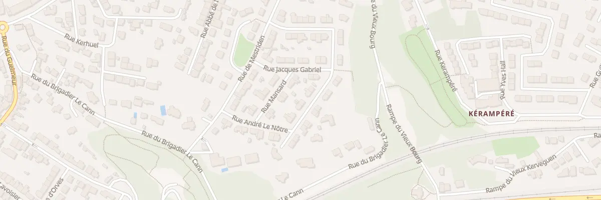Plan du 6 Rue Notre-Dame Bon Port à Brest