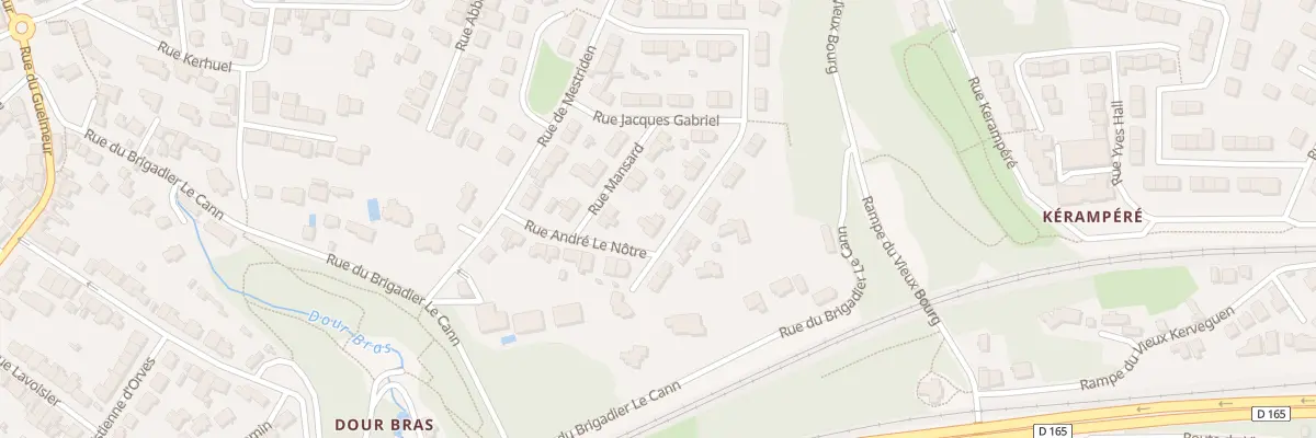 Plan du 2 Rue Notre-Dame Bon Port à Brest