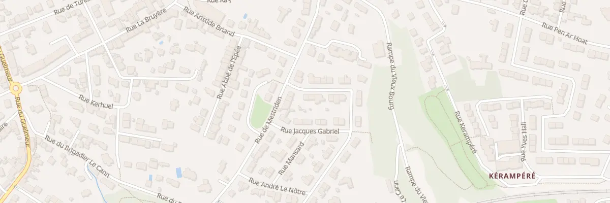 Plan du 22 Rue Notre-Dame Bon Port à Brest