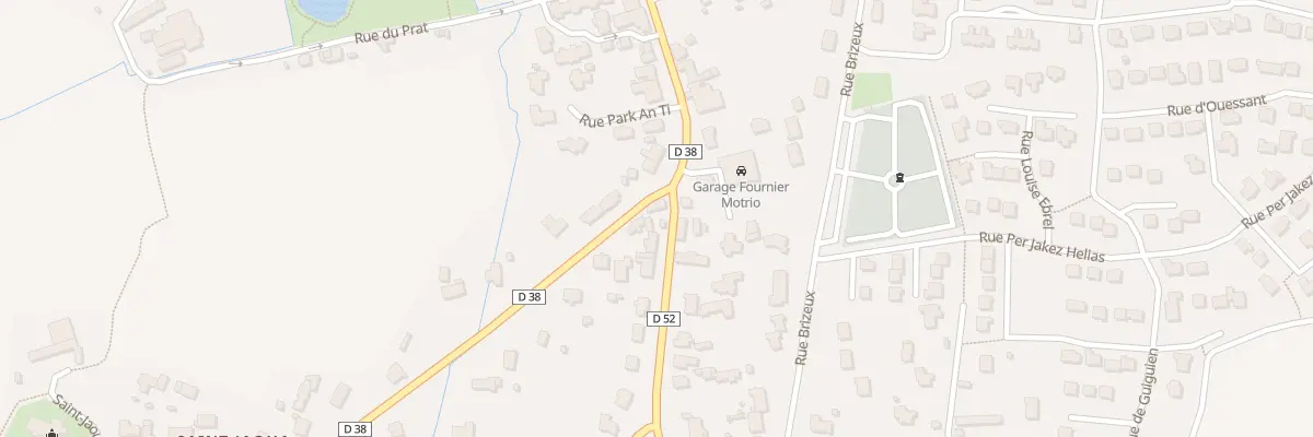 Plan du 287 Rue Gen de Gaulle à Plouvien