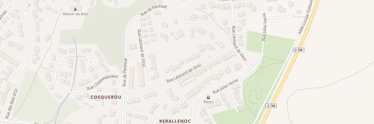 Plan du 175 Rue Léonard de Vinci à Gouesnou