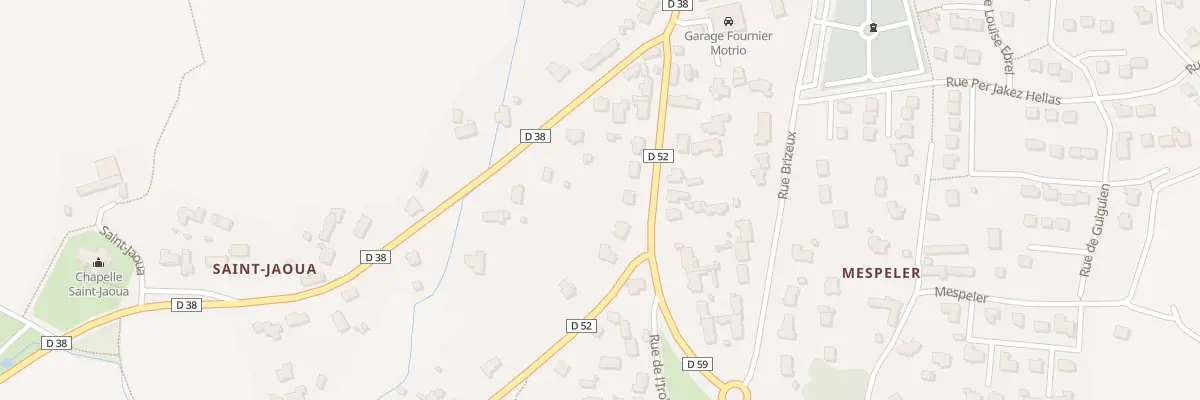 Plan du 399 Rue Gen de Gaulle à Plouvien