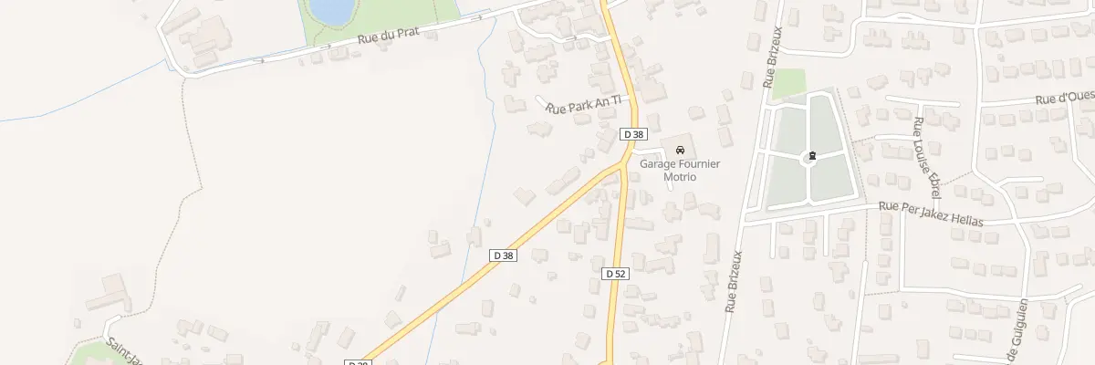 Plan du 77 Rue Duchesse Anne à Plouvien
