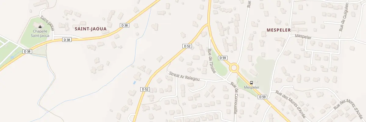 Plan du 126 Rue des Glenans à Plouvien