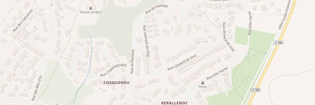 Plan du 365 Rue Léonard de Vinci à Gouesnou