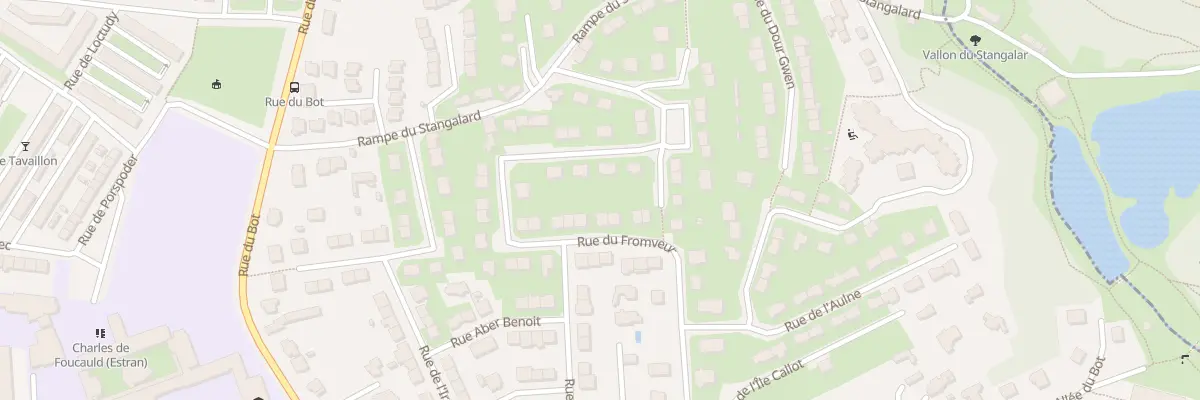 Plan du 18 Rue du Fromveur à Brest