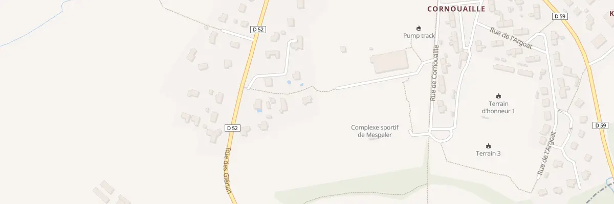 Plan du 514 Rue des Glenans à Plouvien