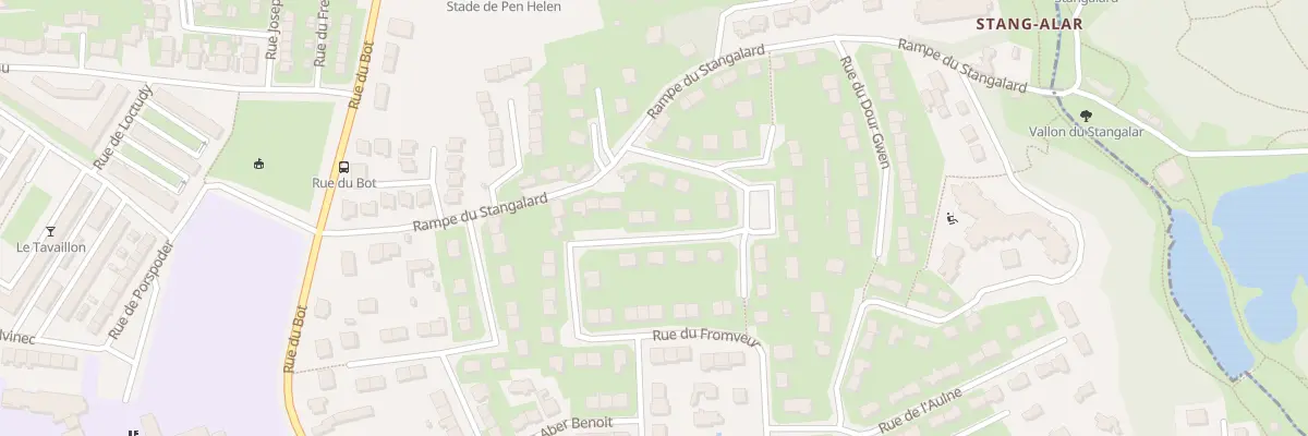 Plan du 22 Rue du Docteur Fortin à Brest