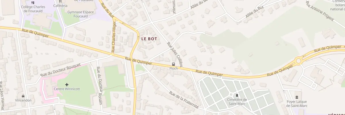 Plan du 42 Rue Jules Collière à Brest