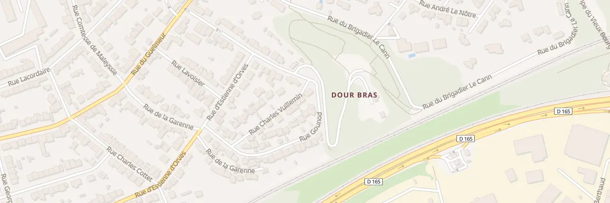 Plan du 2 Rue Charles Vuillemin à Brest