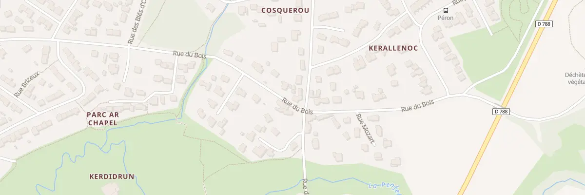 Plan du 41 Rue du Bois à Gouesnou