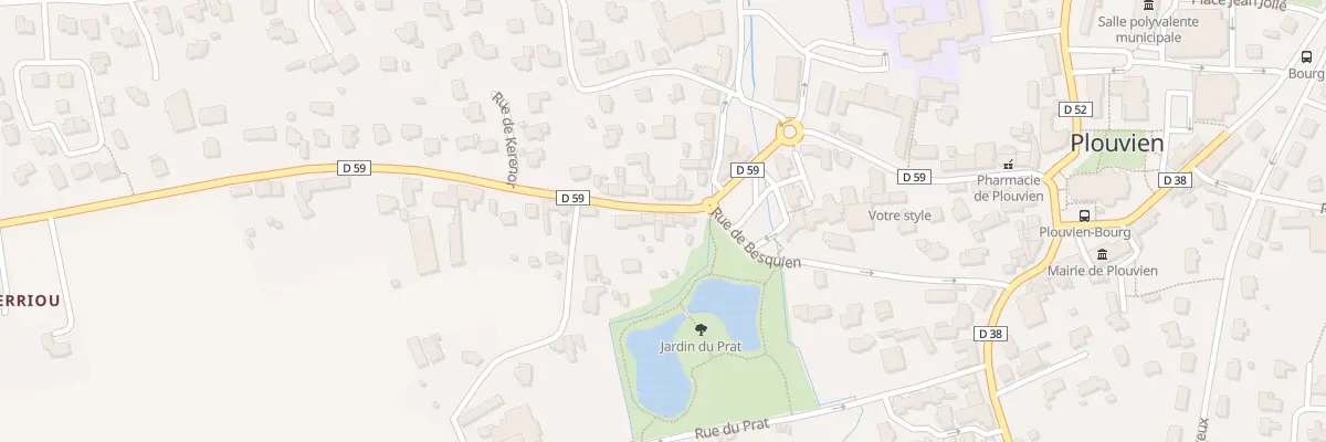 Plan du 34 Rue des Abers à Plouvien