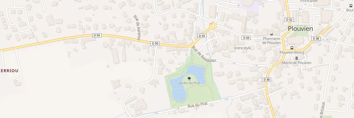Plan du 16 Rue des Abers à Plouvien