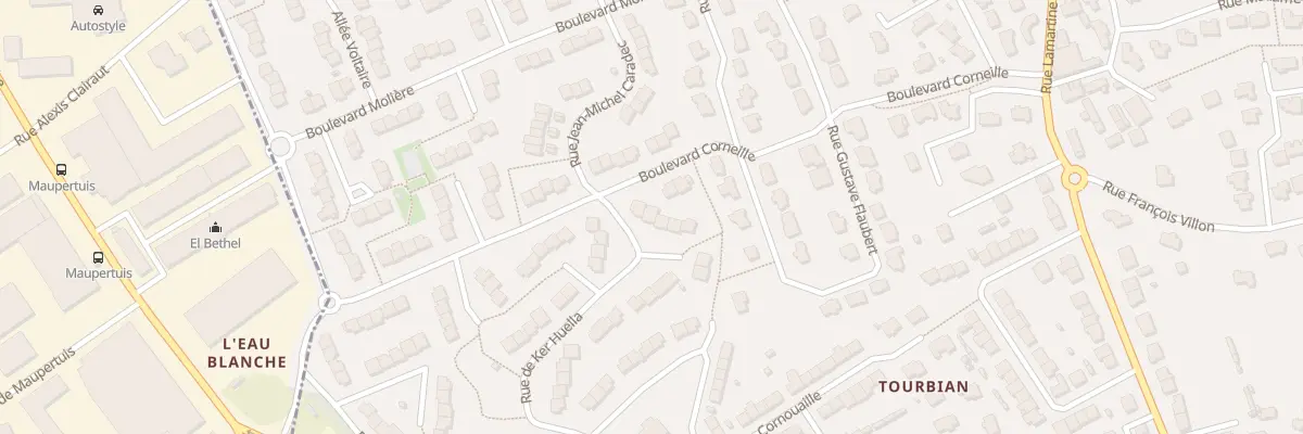 Plan du 28 Rue de Ker Huella à Guipavas