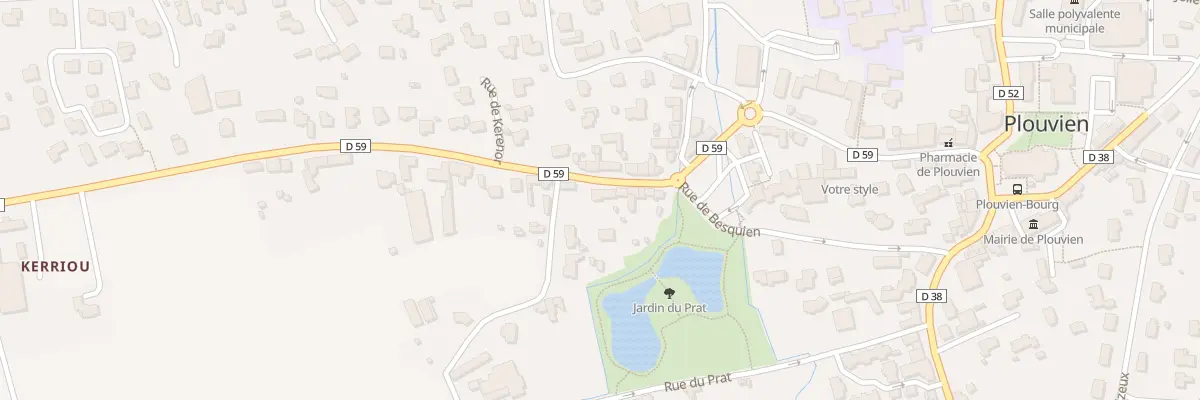 Plan du 56 Rue des Abers à Plouvien
