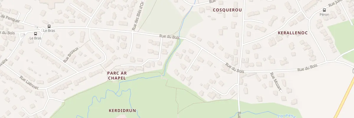 Plan du 28B Rue du Bois à Gouesnou