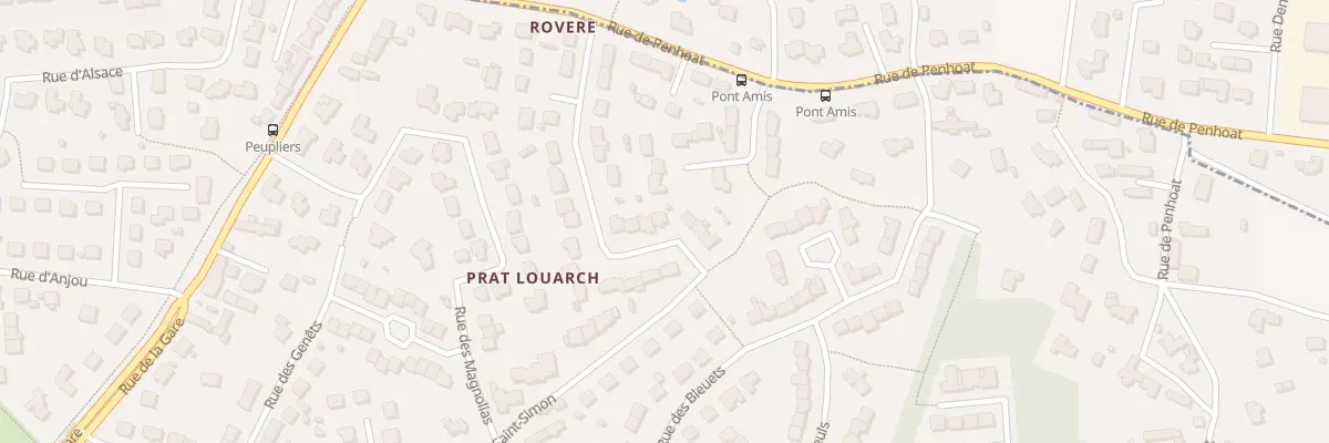Plan du 19 Rue de Pontamis à Gouesnou