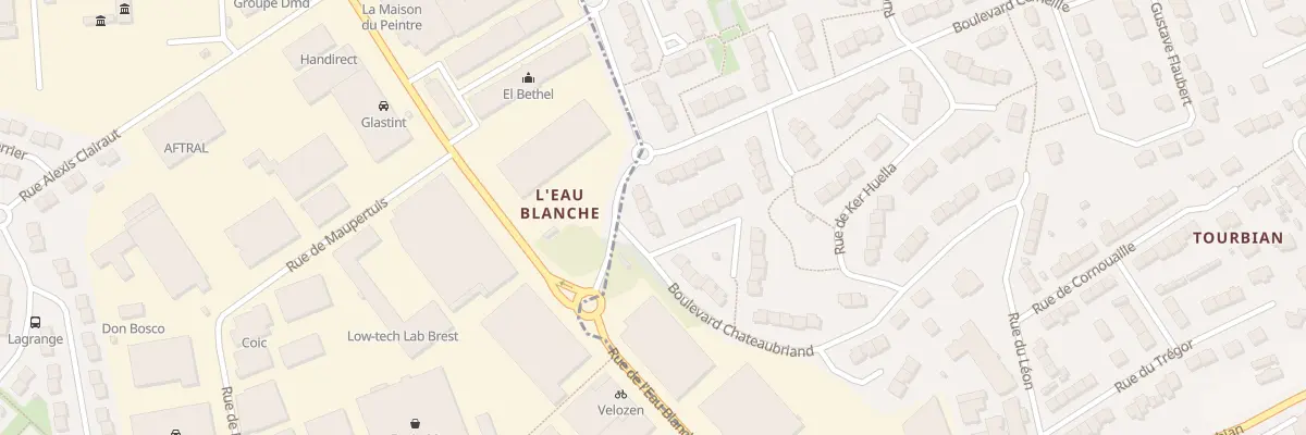 Plan du 5 Bd Chateaubriand à Guipavas