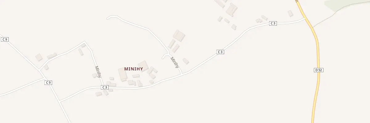Plan du 354 Minihy à Plouvien