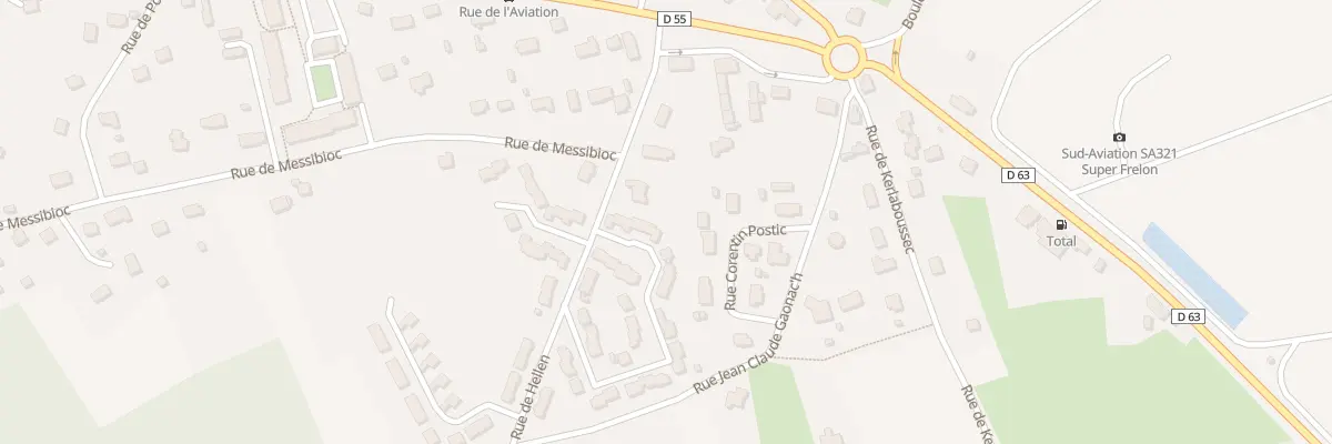 Plan du 5 Rue des Frères Rogel à Lanvéoc