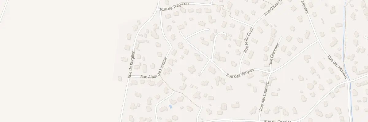 Plan du 384 Rue des Vergers à Plouvien
