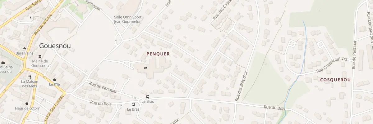 Plan du 22 Rue des Primevères à Gouesnou