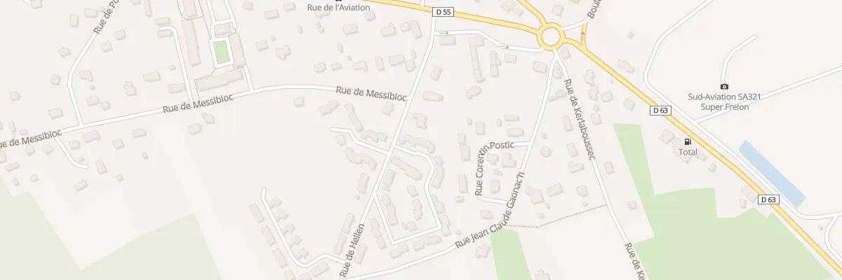 Plan du 3 Rue des Frères Rogel à Lanvéoc