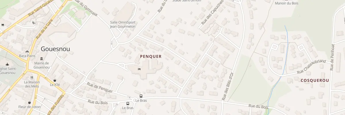 Plan du 24 Rue des Primevères à Gouesnou