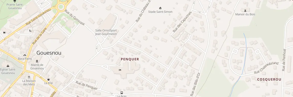 Plan du 31 Rue des Primevères à Gouesnou