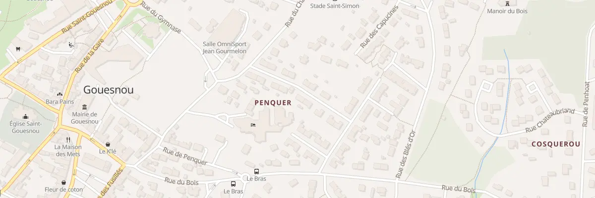 Plan du 26 Rue des Primevères à Gouesnou