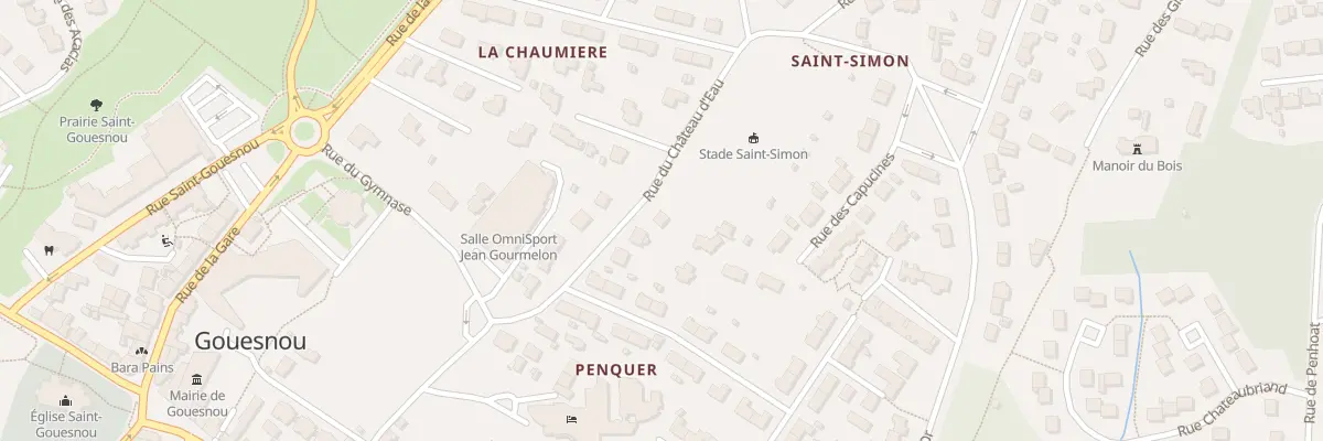 Plan du 26 Rue du Chateau d’eau à Gouesnou