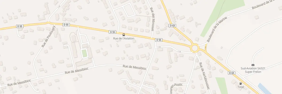 Plan du 15 Rue de l’Aviation à Lanvéoc