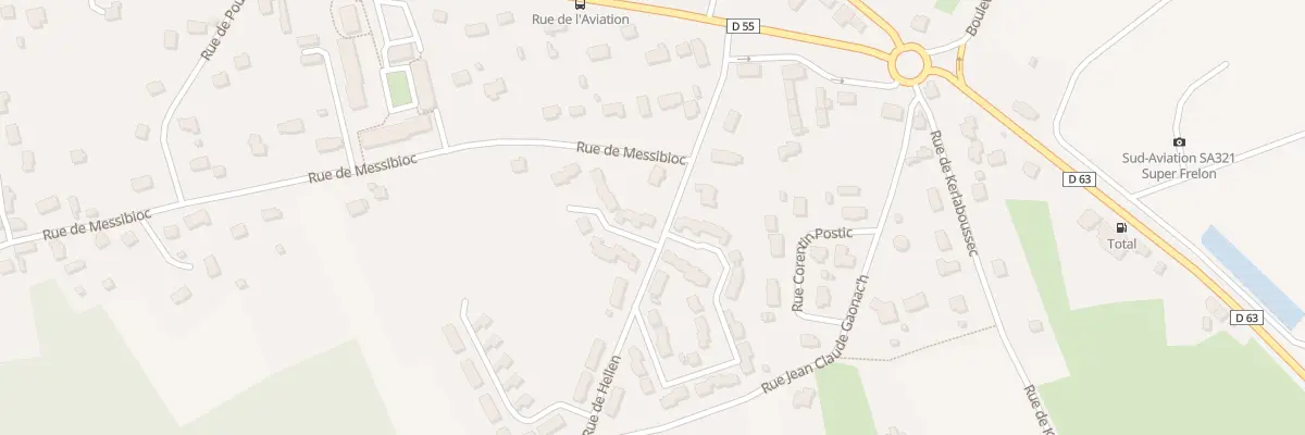 Plan du 2 Rue Angel Dolci à Lanvéoc