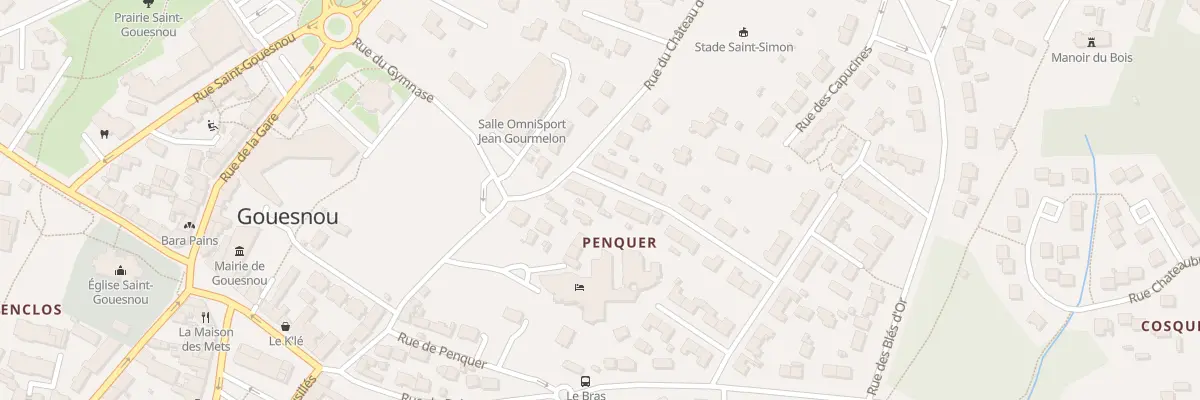 Plan du 32 Rue des Primevères à Gouesnou