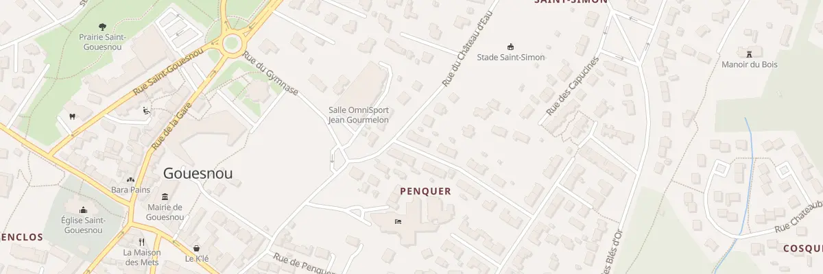 Plan du 39 Rue des Primevères à Gouesnou