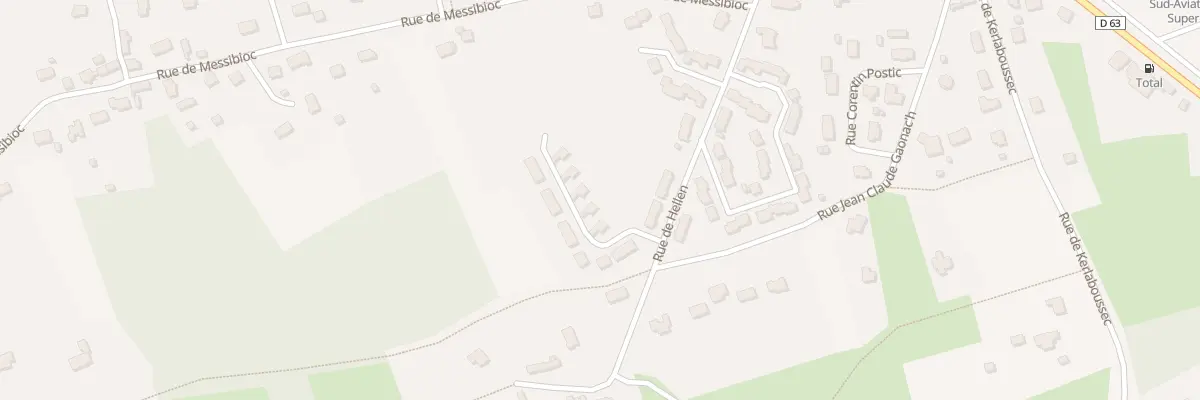 Plan du 2 Rue Sergent Charles E. Ballance à Lanvéoc