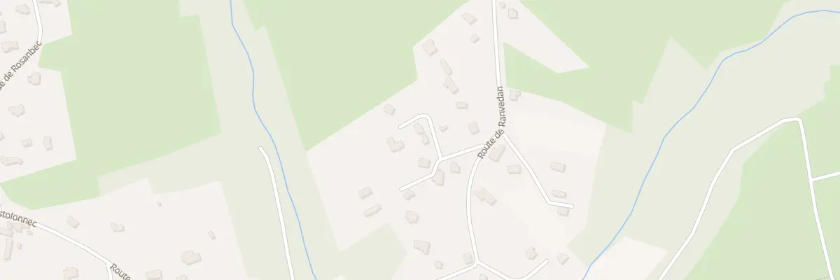 Plan du 2B Imp de Postolonnec à Crozon