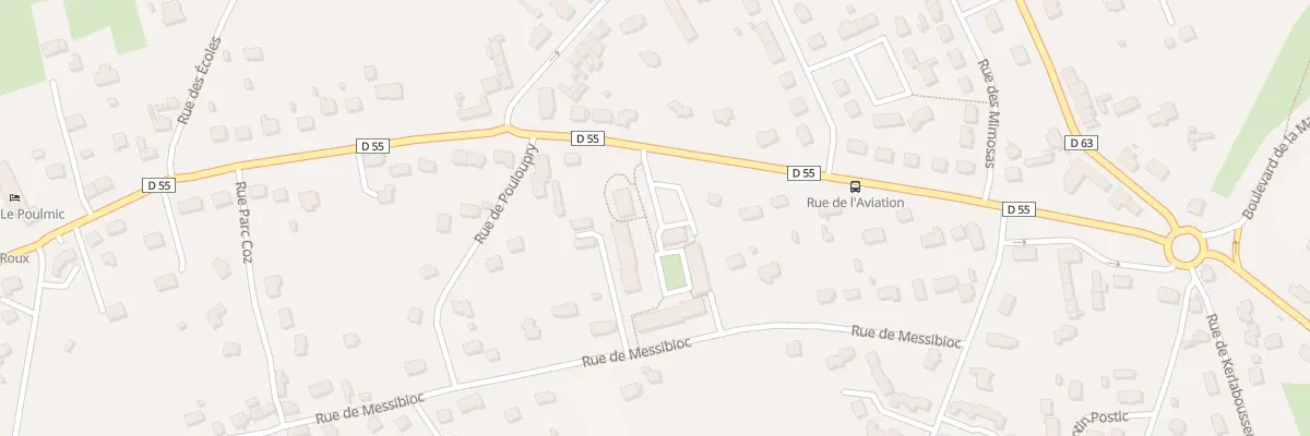 Plan du 31 Rue de l’Aviation à Lanvéoc