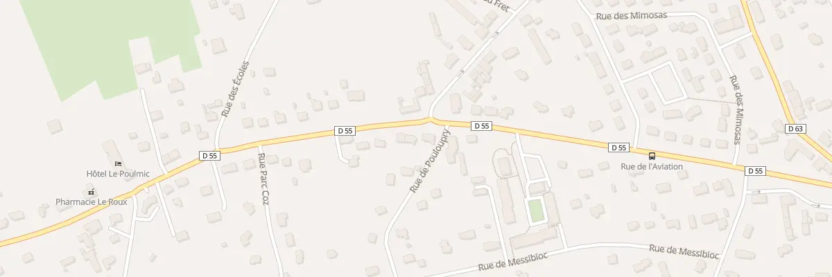 Plan du 43 Rue du Fret à Lanvéoc
