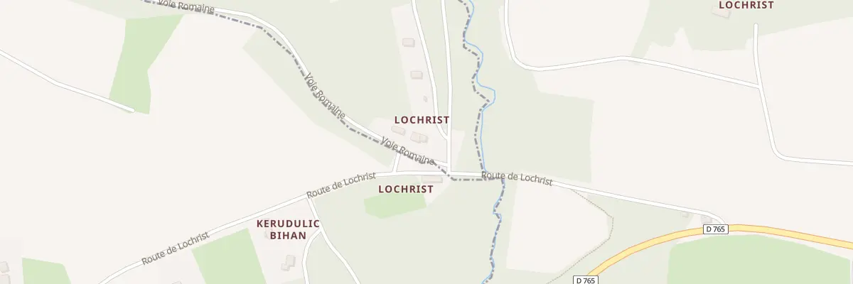 Plan du 12 Lochrist à Beuzec-Cap-Sizun
