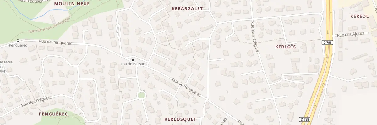 Plan du 5 Sq des Pélicans à Gouesnou