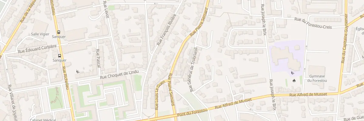 Plan du 146 Rue Pierre Sémard à Brest