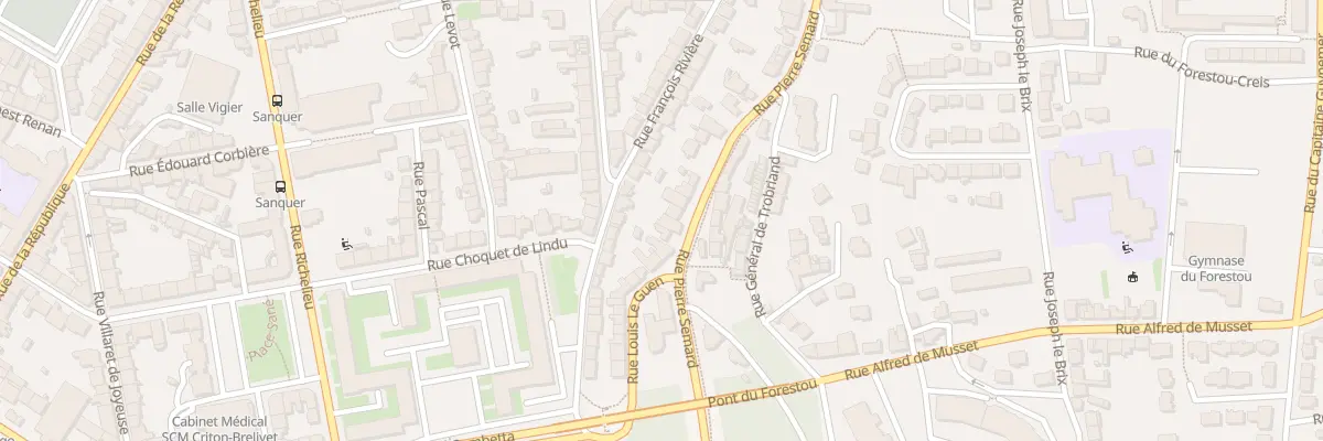 Plan du 141 Rue Pierre Sémard à Brest