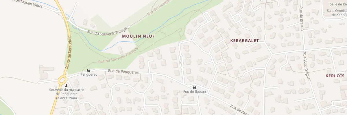Plan du 5 Rue du Fou de Bassan à Gouesnou